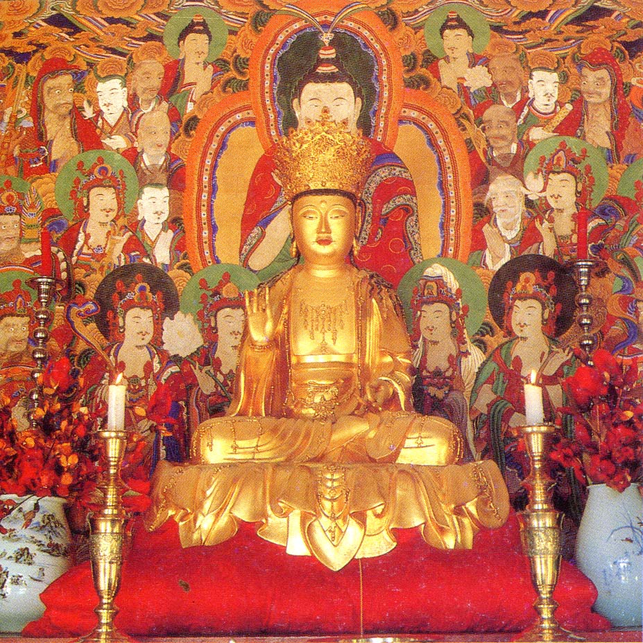 낙산사 관음좌상